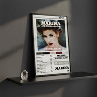 Cuadro MARINA - Electra Heart