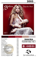 Cuadro  Shakira - Fijación Oral Vol. 1