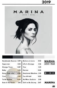 Cuadro MARINA - Love + Fear