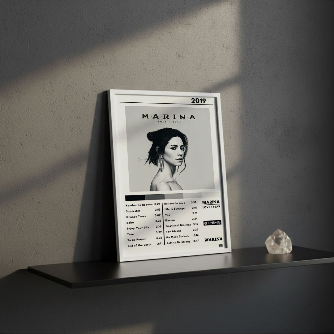 Cuadro MARINA - Love + Fear