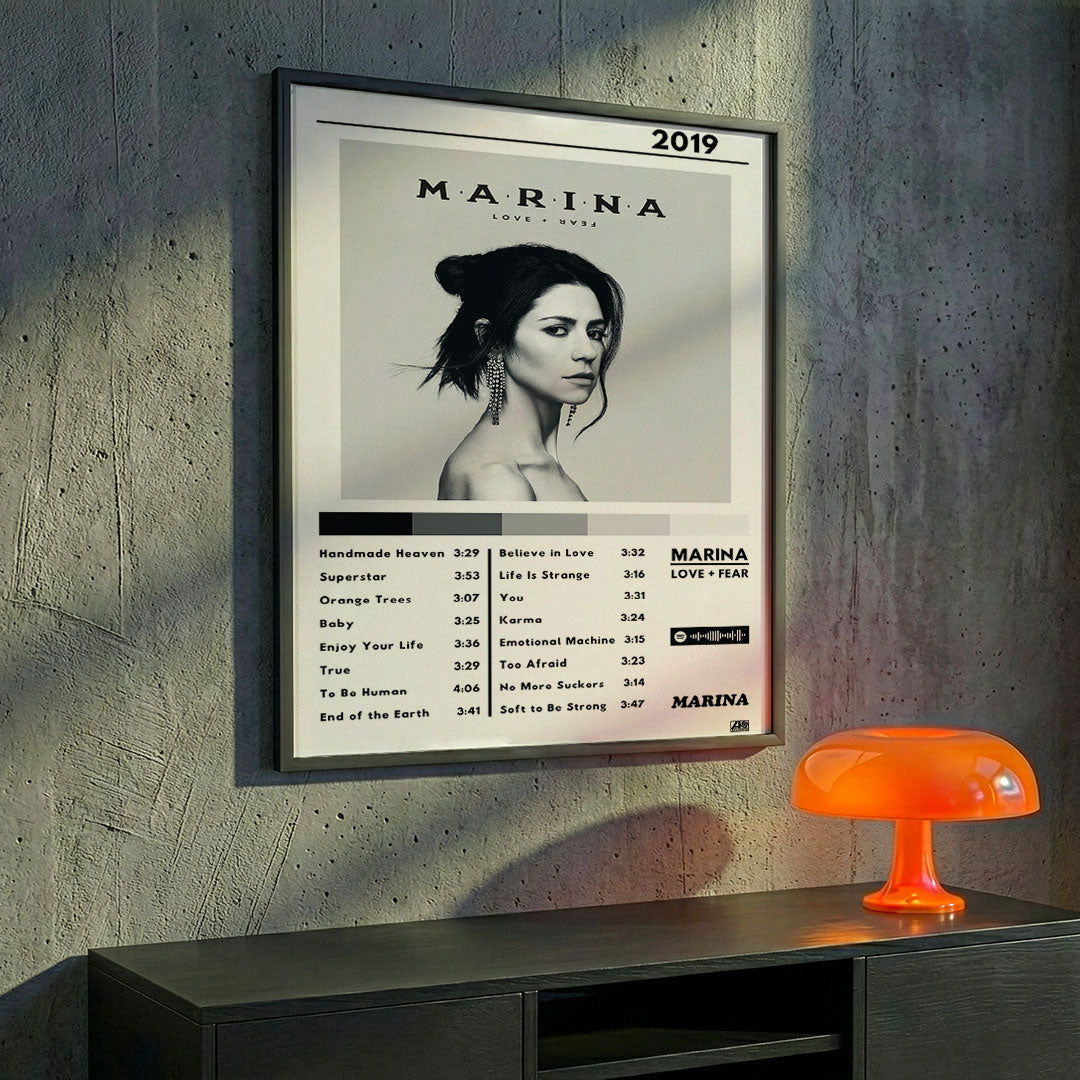 Cuadro MARINA - Love + Fear