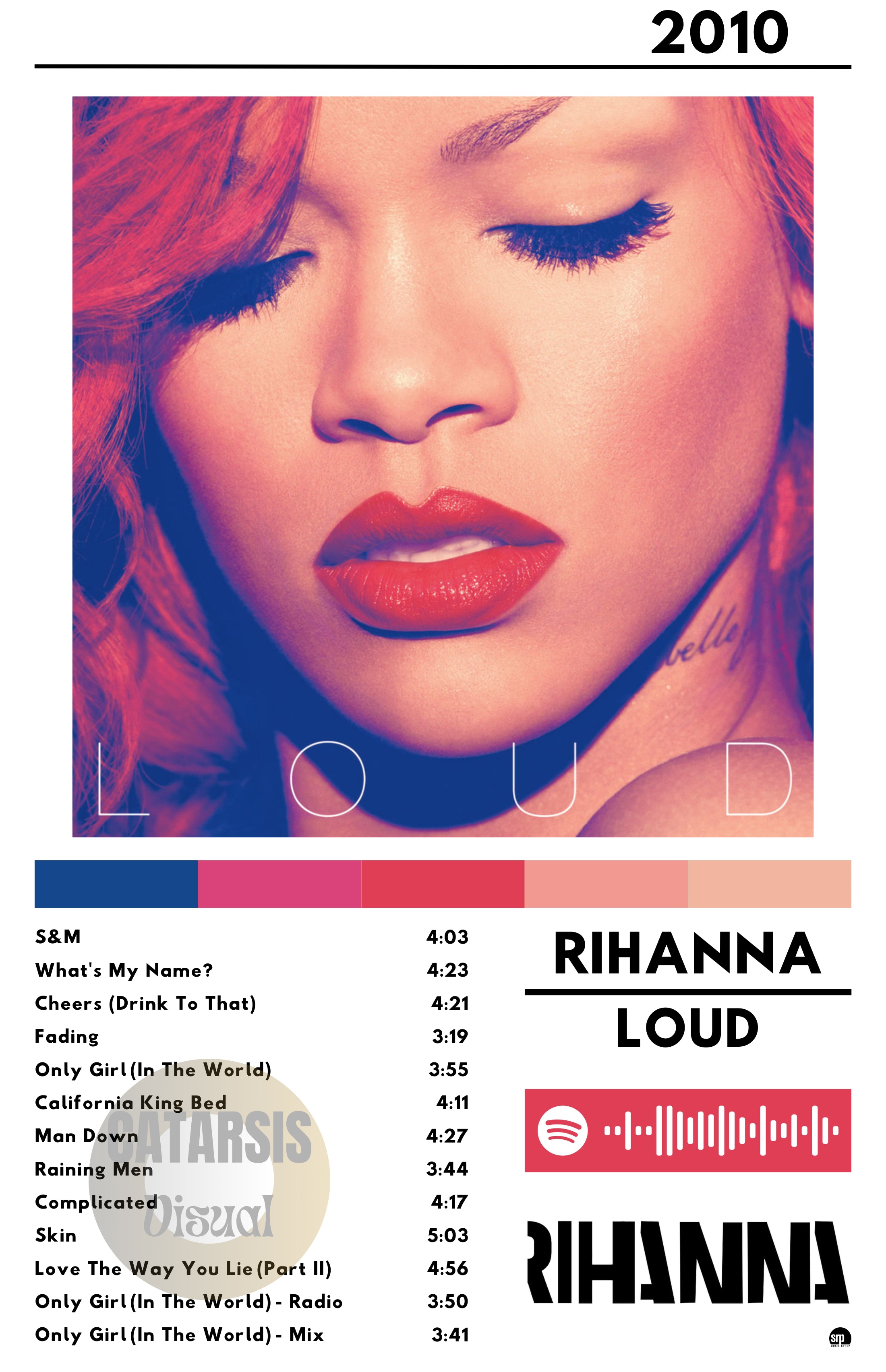 Cuadro Rihanna - Loud