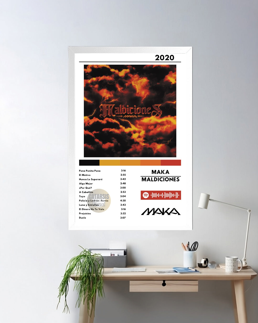 Cuadro Maka - Maldiciones