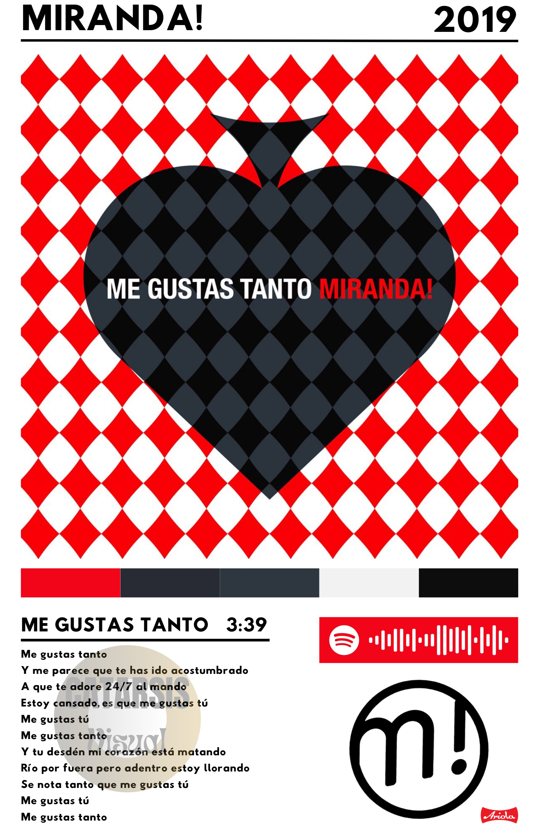 Cuadro Miranda! - Me Gustas Tanto