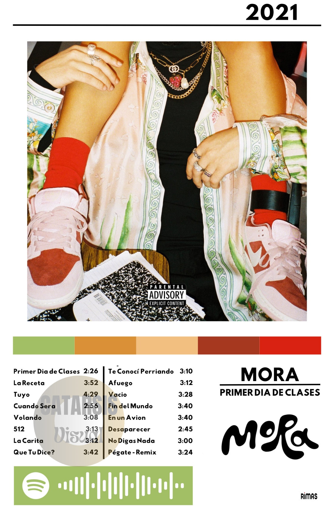 Cuadro Mora - Primer Dia de Clases