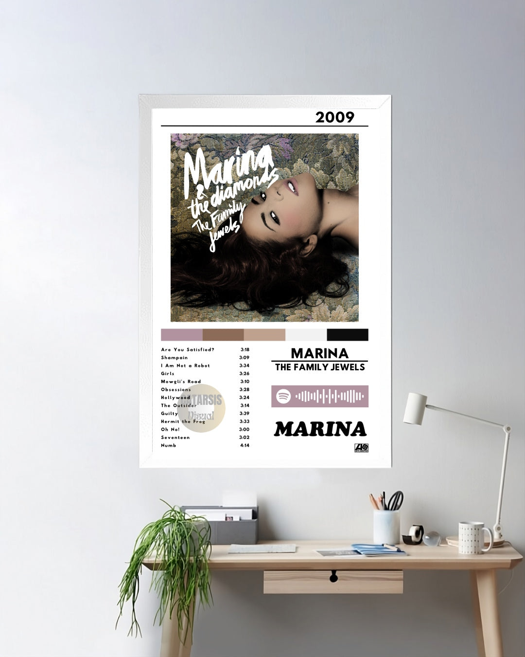 Cuadro MARINA - The Family Jewels