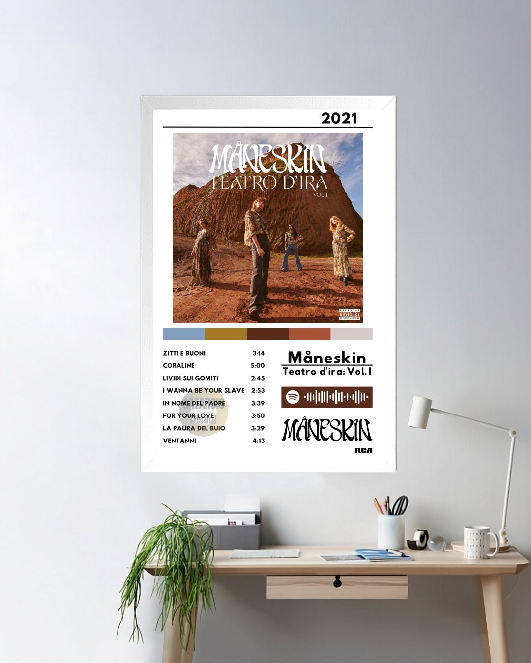 Cuadro Måneskin - Teatro d'ira: Vol. I