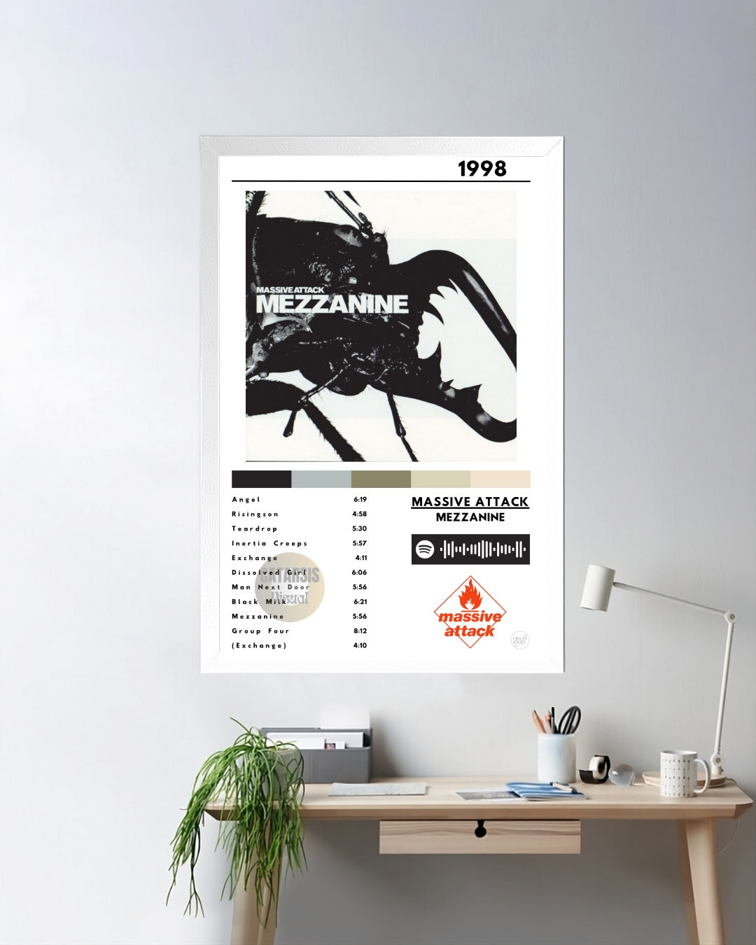 Cuadro Massive Attack - Mezzanine