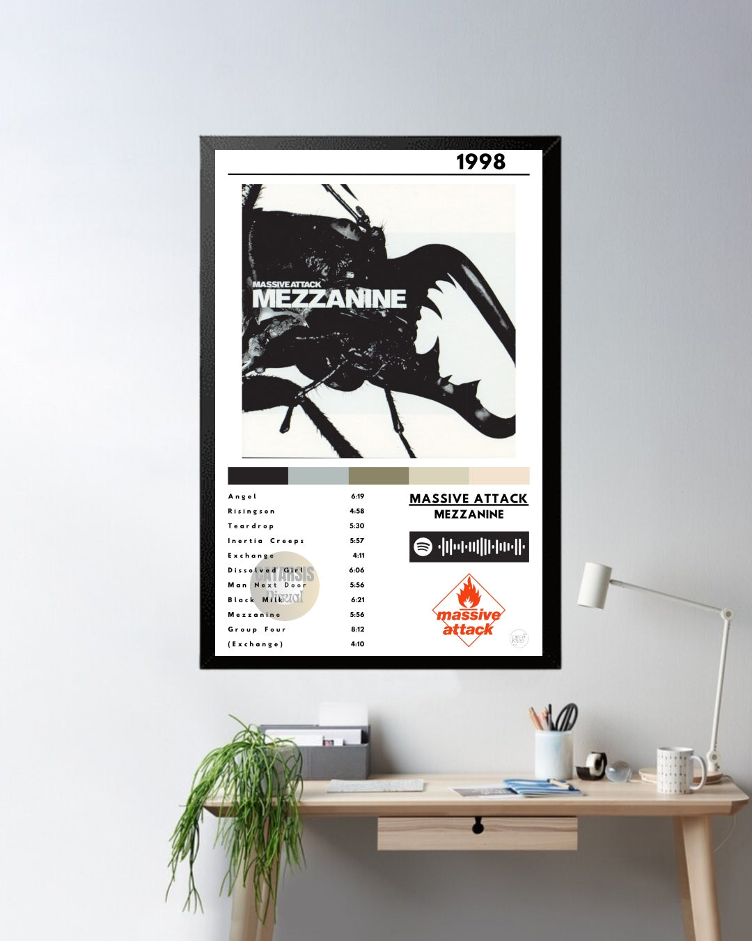 Cuadro Massive Attack - Mezzanine