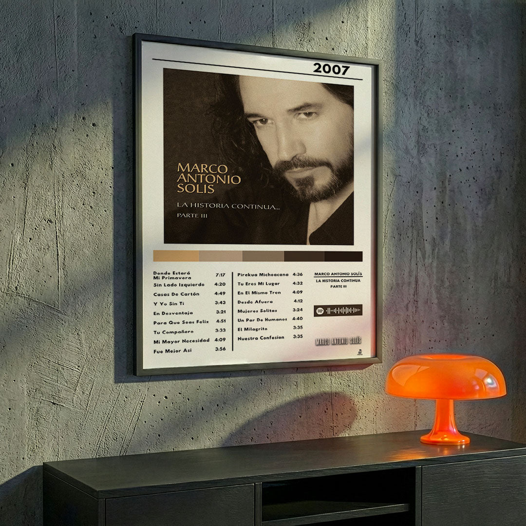 Cuadro Marco Antonio Solis - La Historia Continúa Parte III
