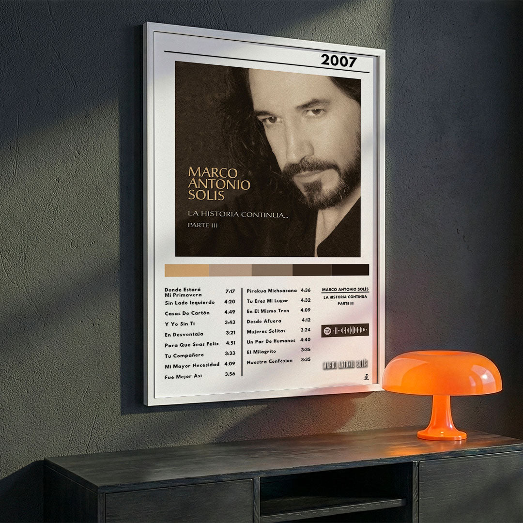 Cuadro Marco Antonio Solis - La Historia Continúa Parte III