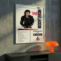Cuadro Michael Jackson - Bad