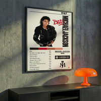 Cuadro Michael Jackson - Bad
