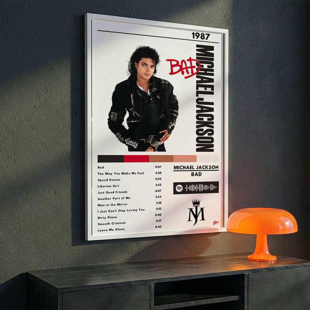 Cuadro Michael Jackson - Bad