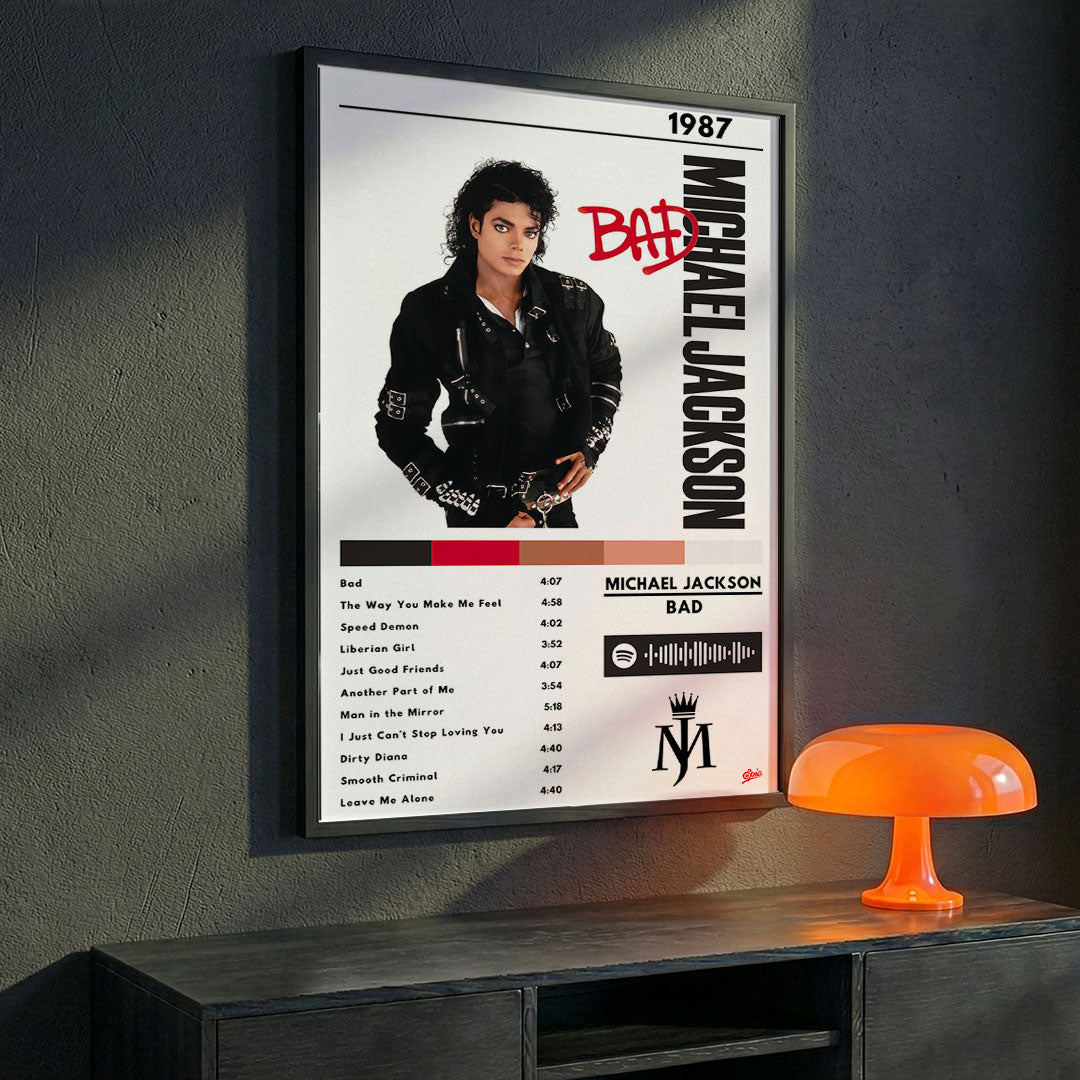 Cuadro Michael Jackson - Bad