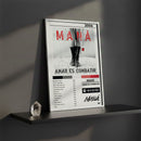 Cuadro Maná - Amar es Combatir