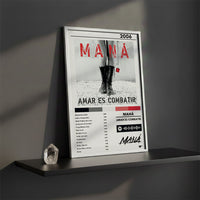 Cuadro Maná - Amar es Combatir