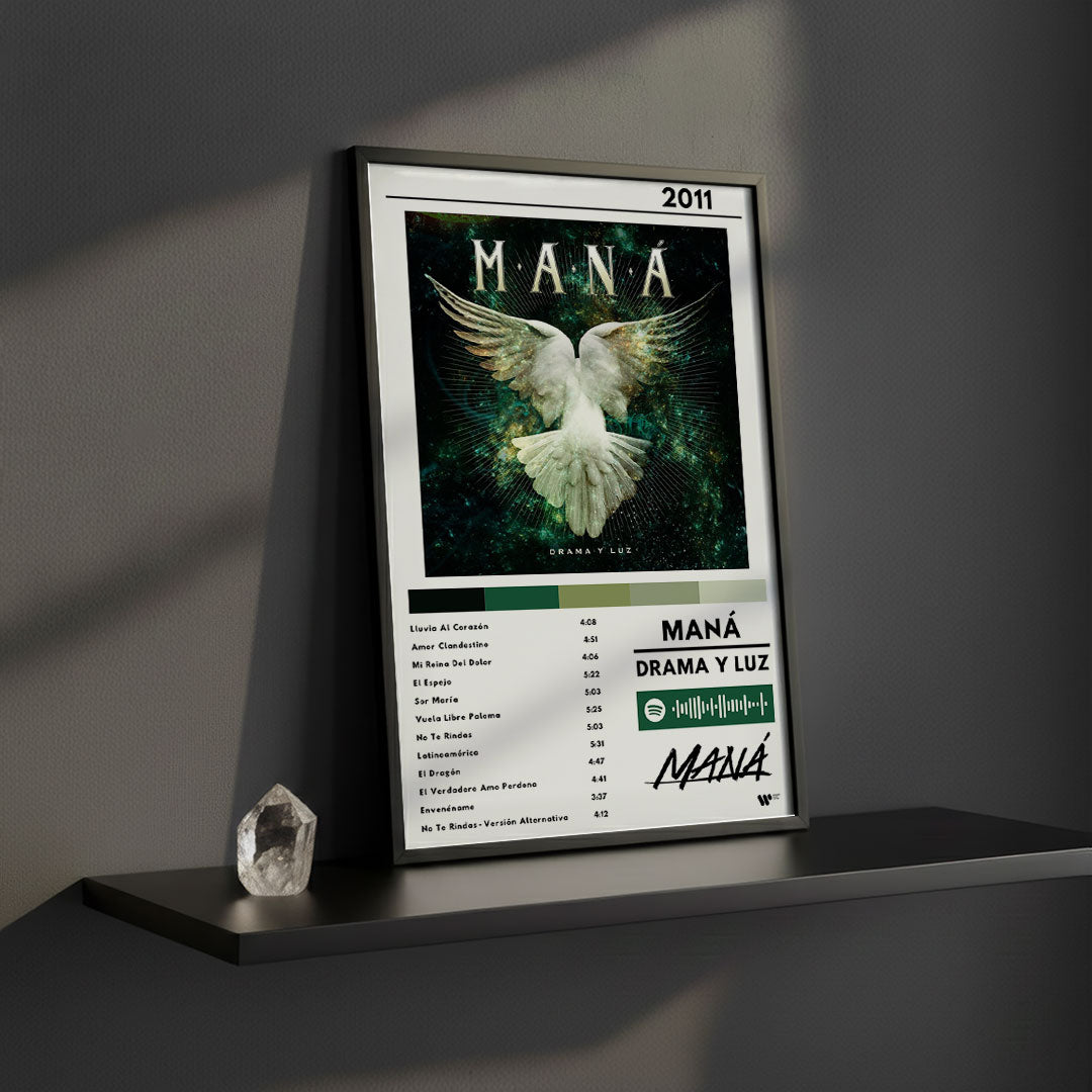 Cuadro Maná - Drama y Luz