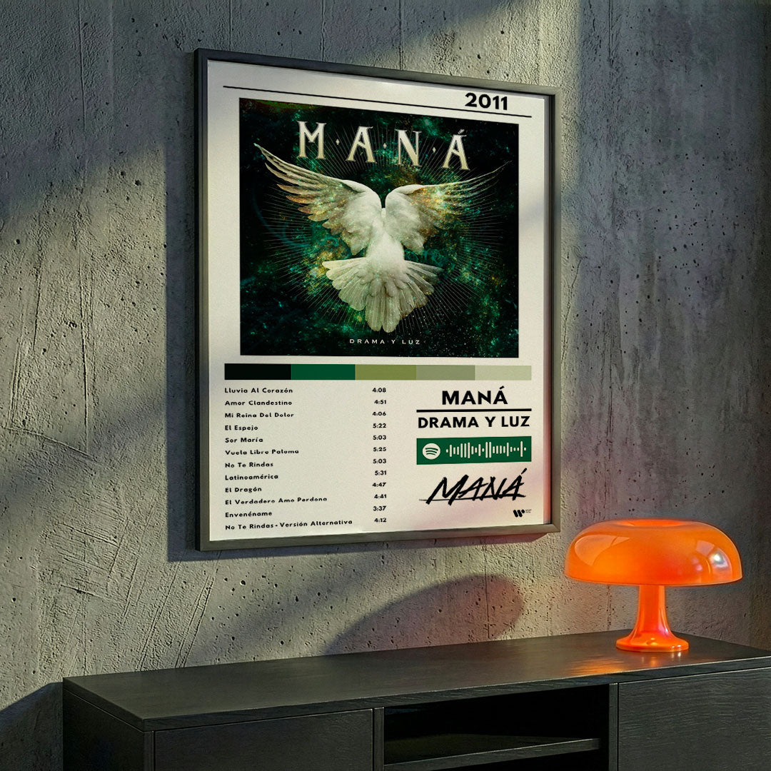 Cuadro Maná - Drama y Luz