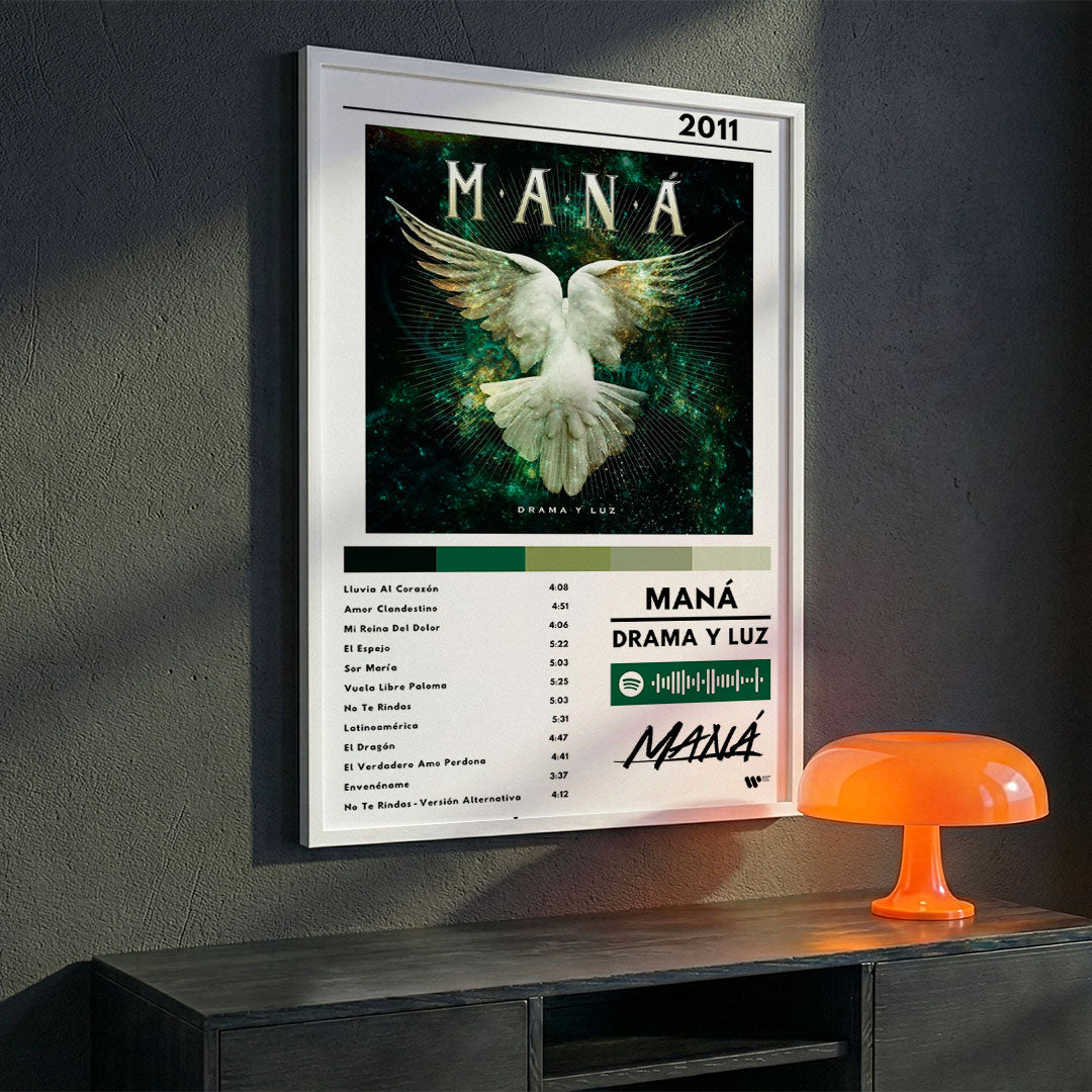 Cuadro Maná - Drama y Luz