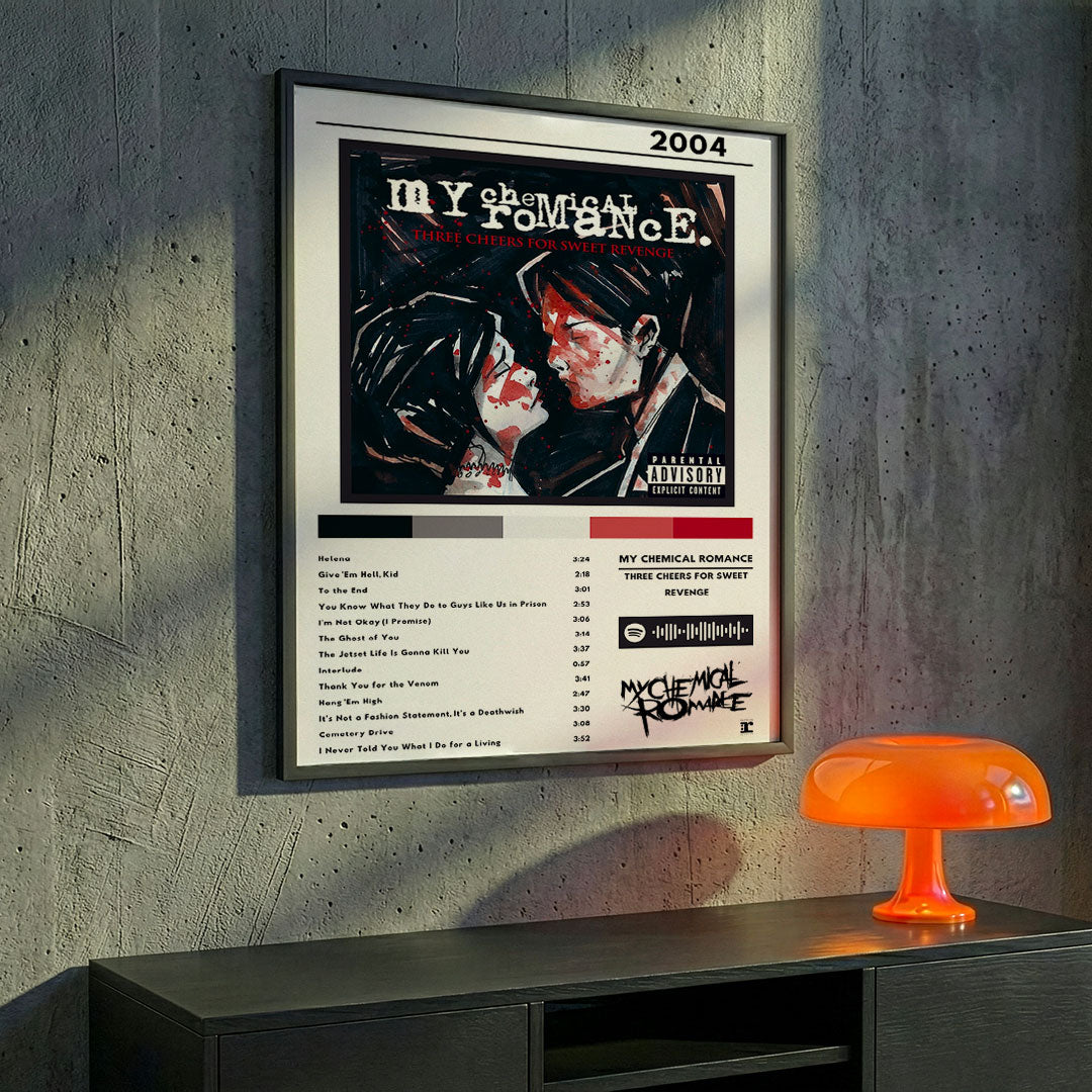 Cuadro My Chemical Romance - Three Cheers for Sweet Revenge