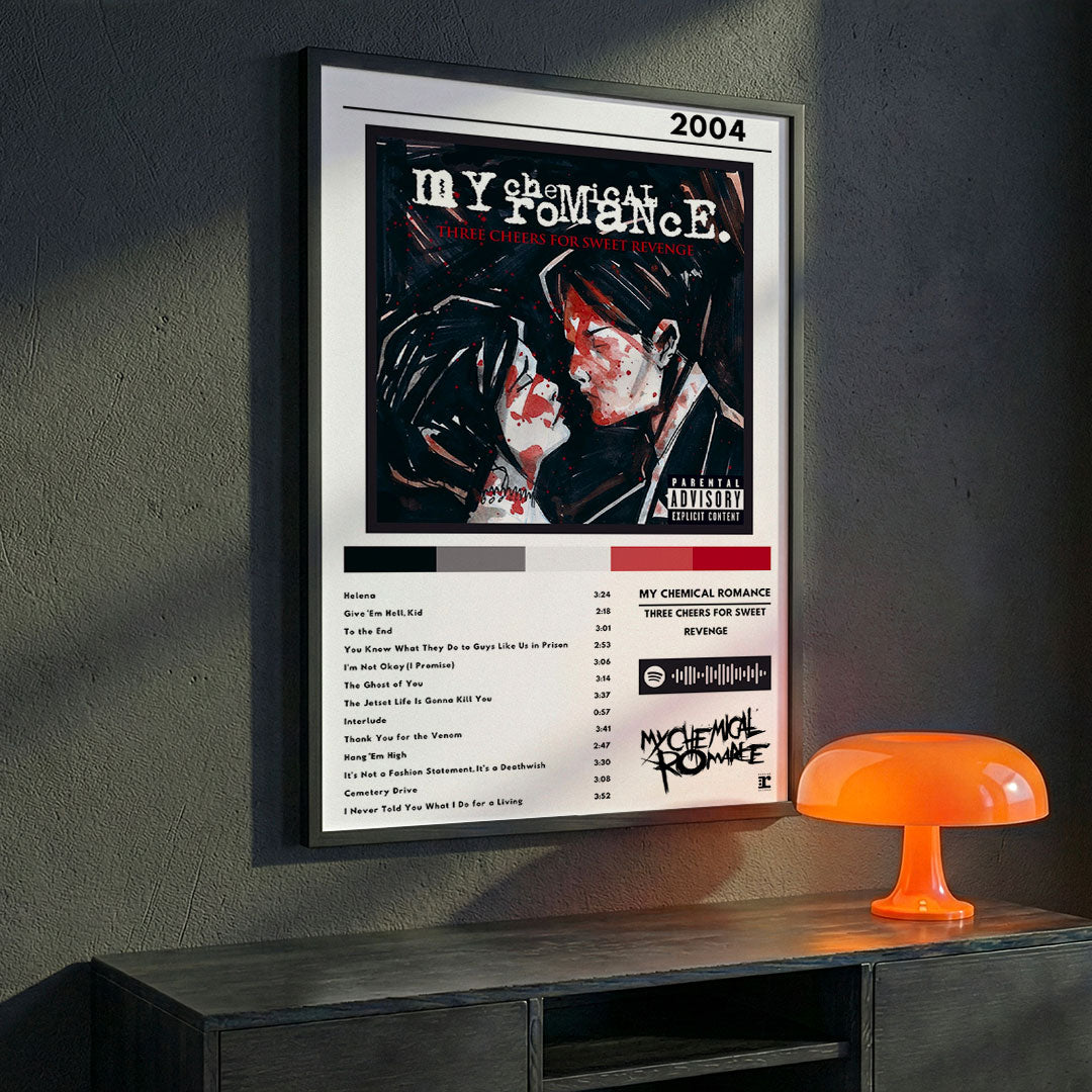 Cuadro My Chemical Romance - Three Cheers for Sweet Revenge