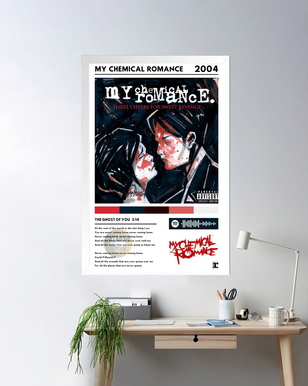Cuadro My Chemical Romance - The Ghost of You