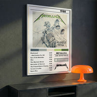 Cuadro Metallica - And Justice For All