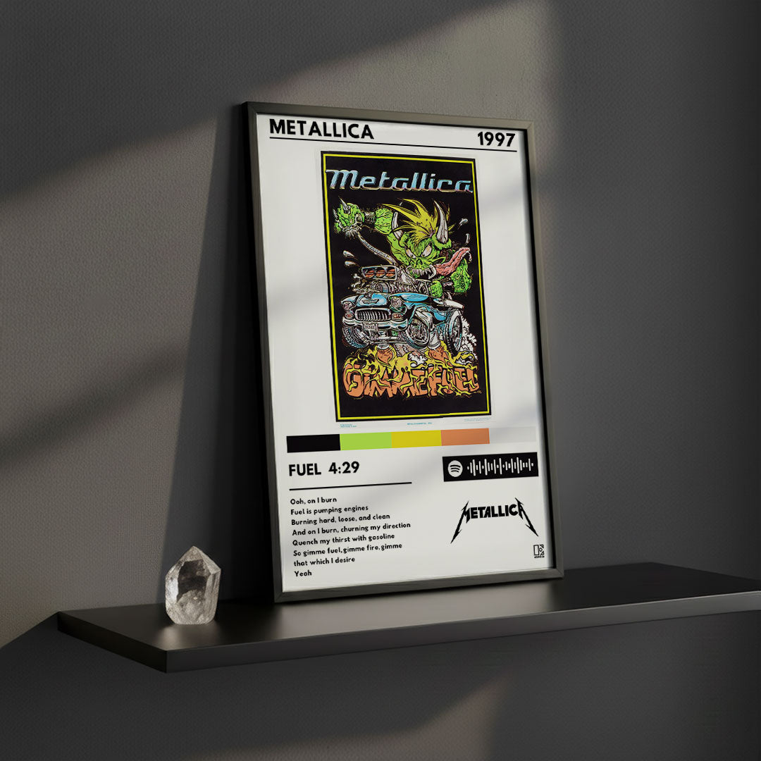 Cuadro Metallica - Fuel