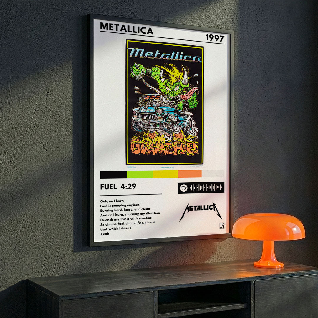 Cuadro Metallica - Fuel