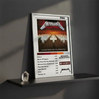 Cuadro Metallica - Master Of Puppets