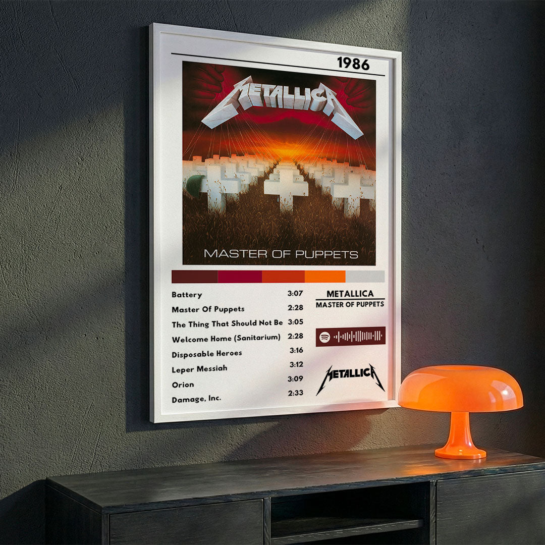 Cuadro Metallica - Master Of Puppets