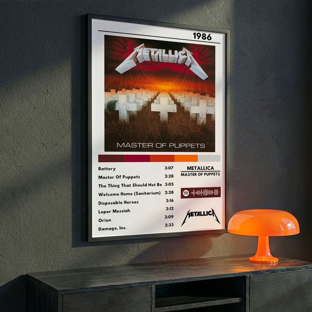 Cuadro Metallica - Master Of Puppets
