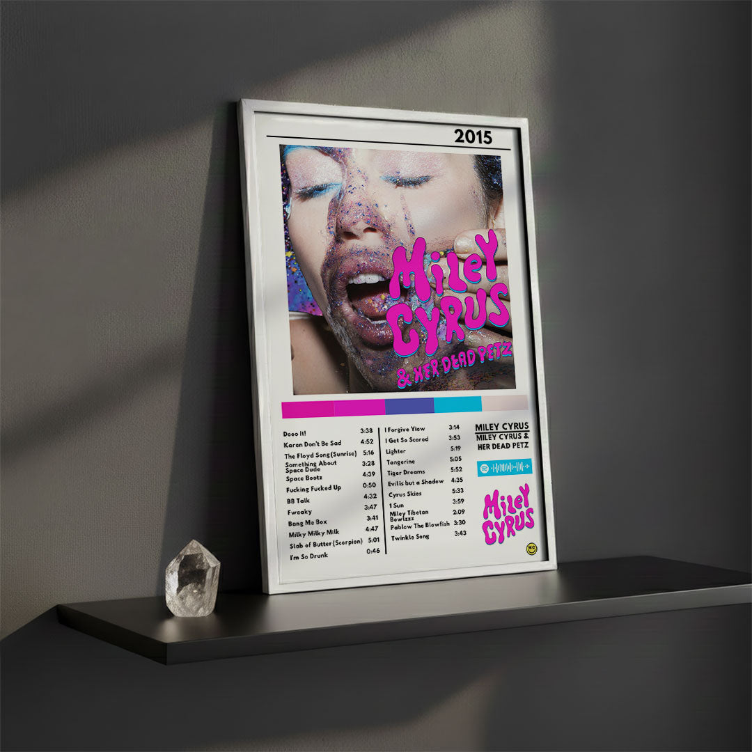 Cuadro Miley Cyrus - Miley Cyrus & Her Dead Petz
