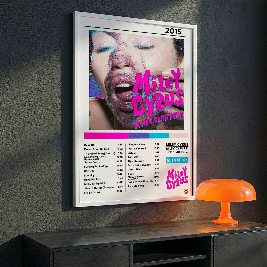 Cuadro Miley Cyrus - Miley Cyrus & Her Dead Petz