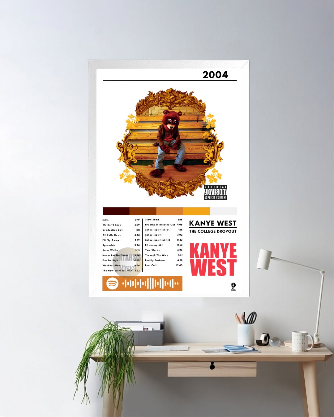 Cuadro Kanye West - The College Dropout