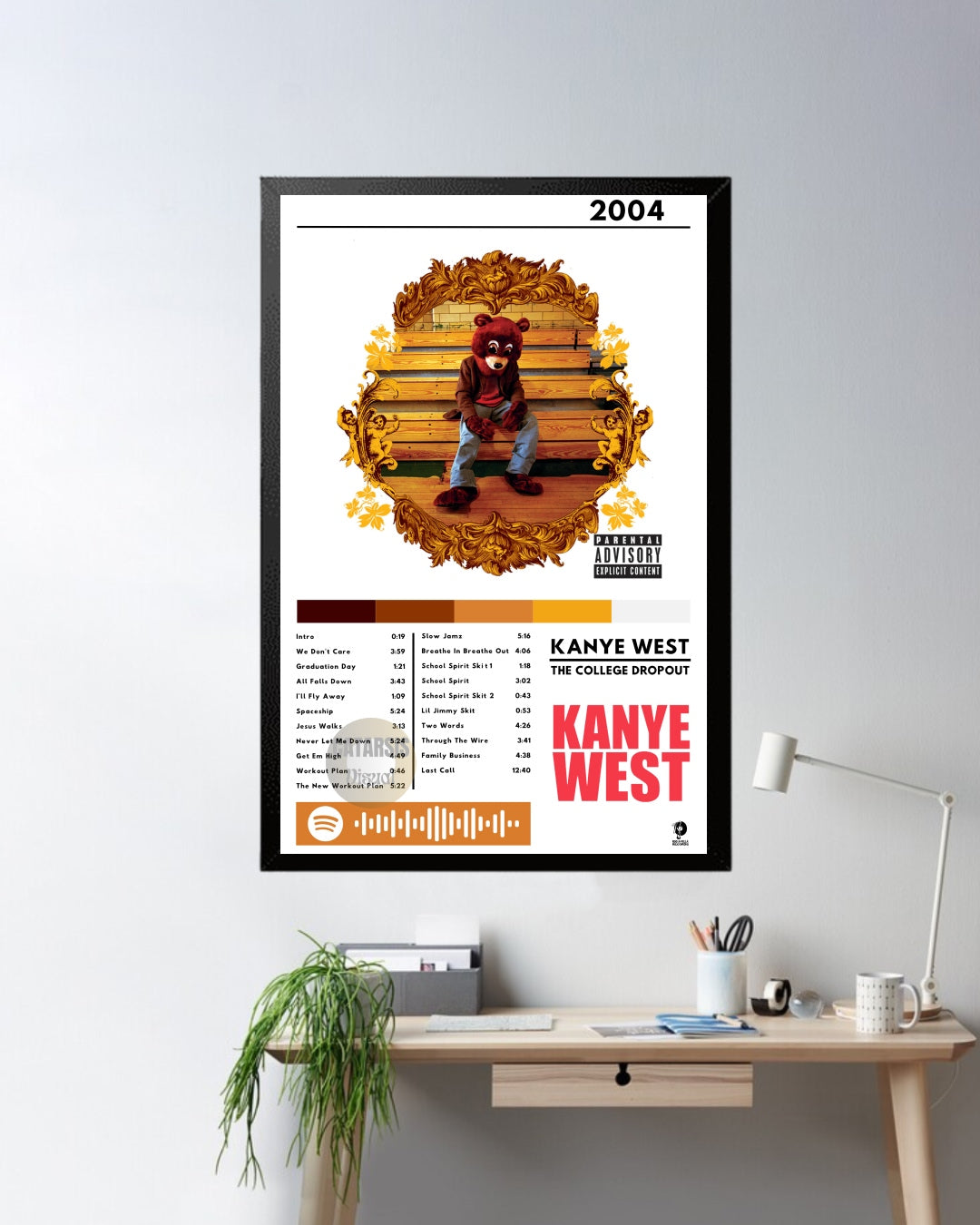 Cuadro Kanye West - The College Dropout