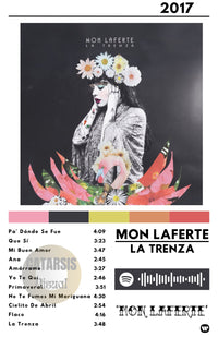 Cuadro Mon Laferte - La Trenza