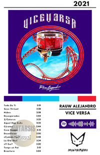 Cuadro Rauw Alejandro - Vice Versa