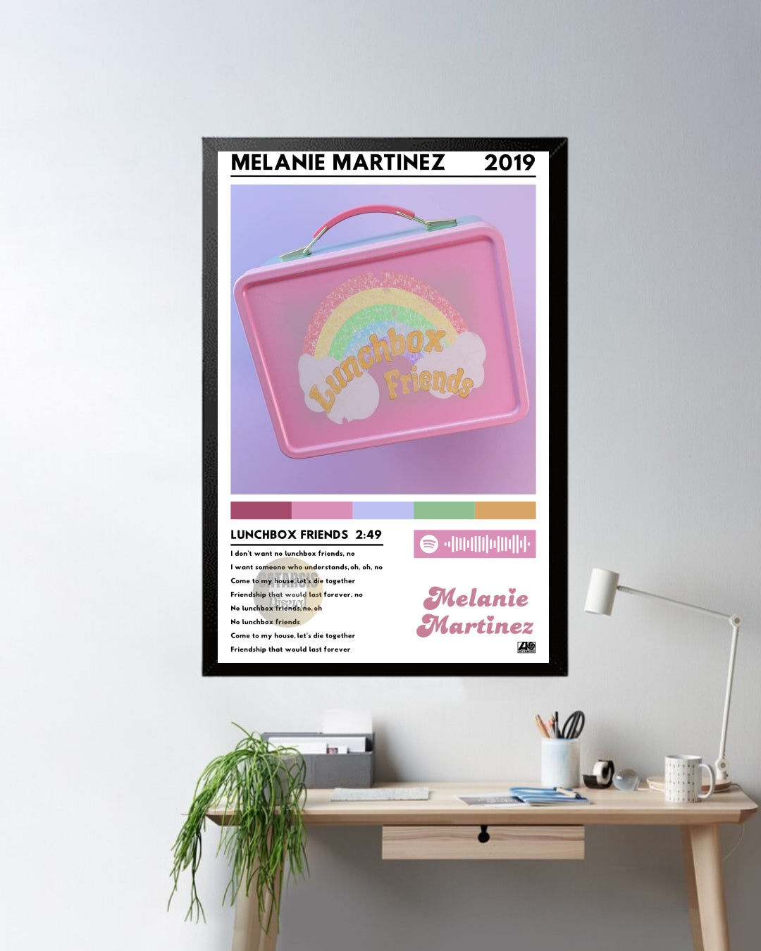 Cuadro Melanie Martinez - Lunchbox Friends