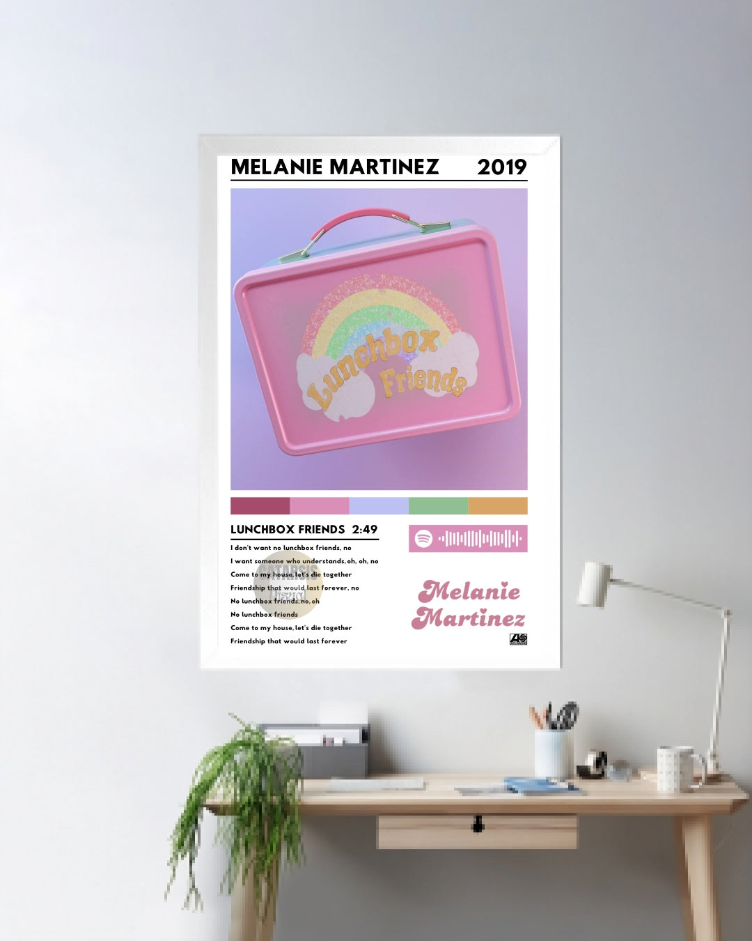 Cuadro Melanie Martinez - Lunchbox Friends