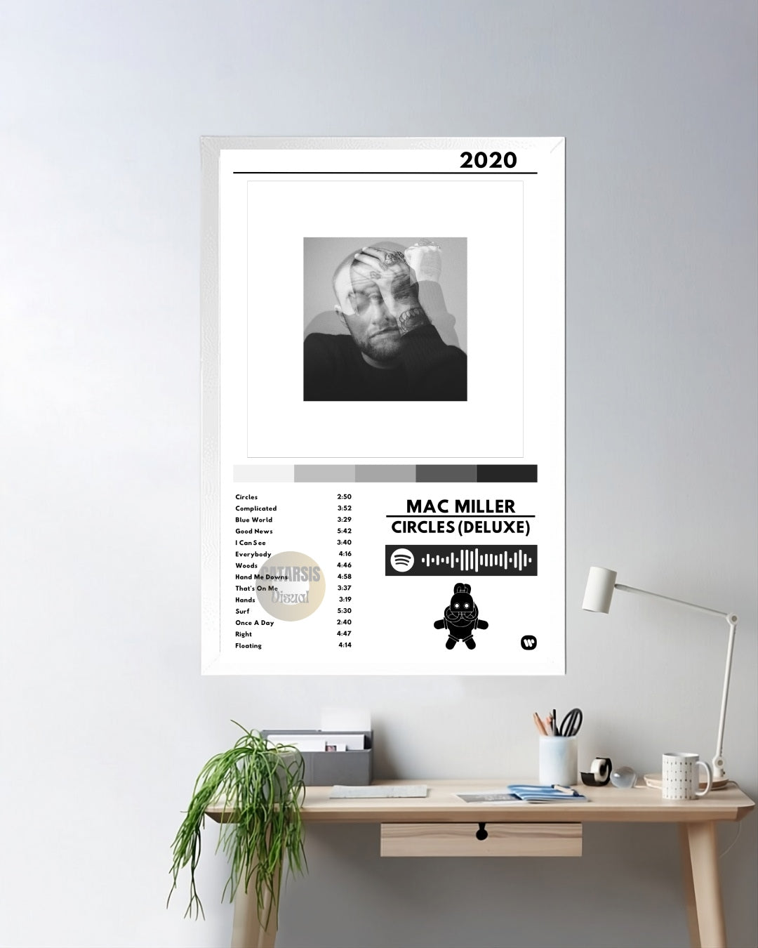 Cuadro Mac Miller - Circles