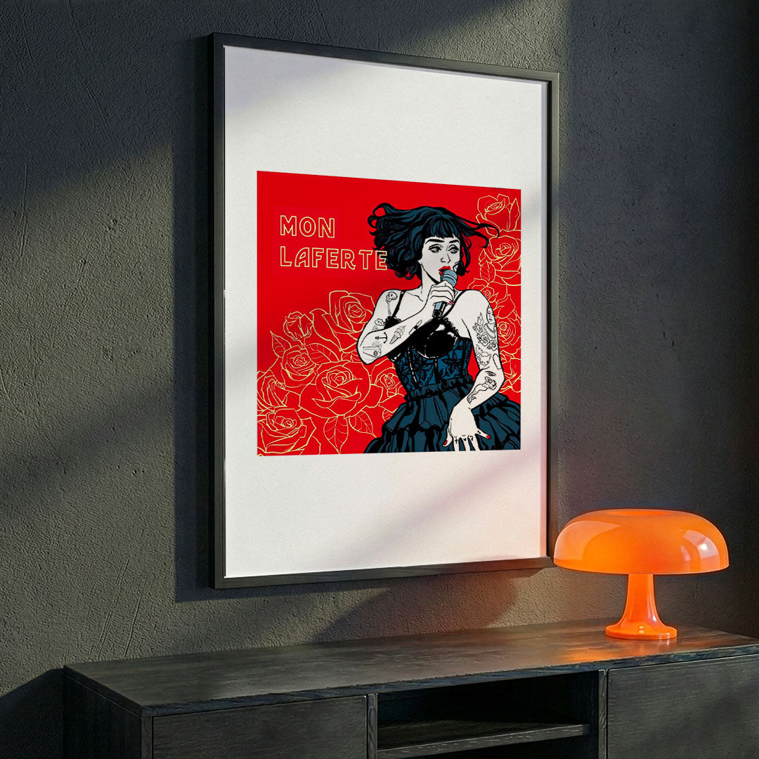 Cuadro Mon Laferte - Diseño 3