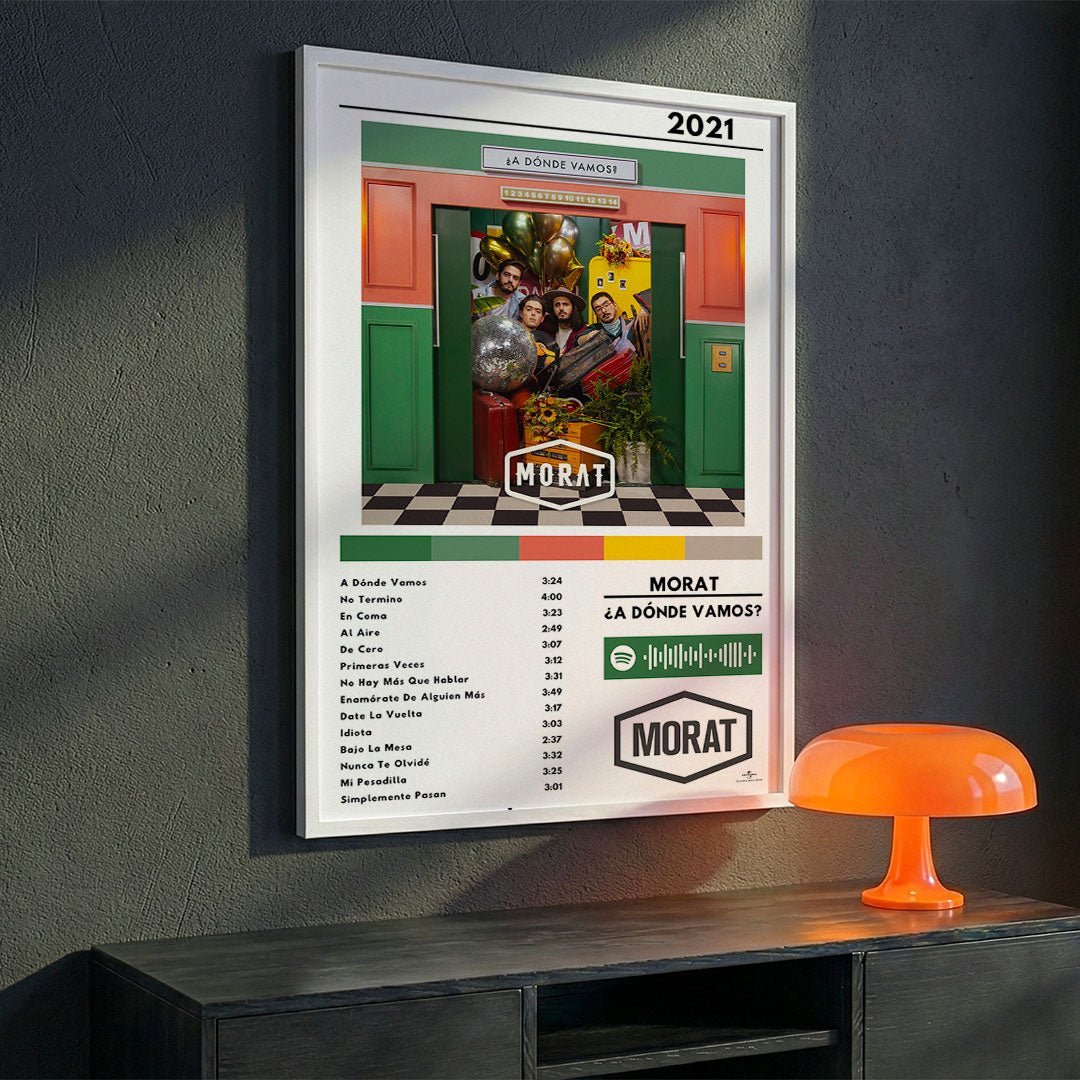 Cuadro Morat - ¿A Dónde Vamos?