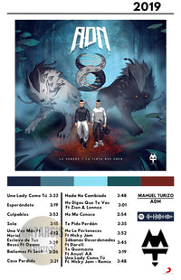 Cuadro Manuel Turizo - ADN