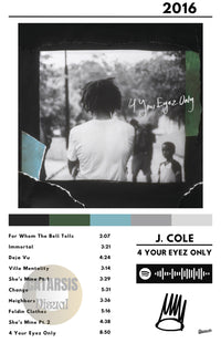 Cuadro J. Cole - 4 Your Eyez Only