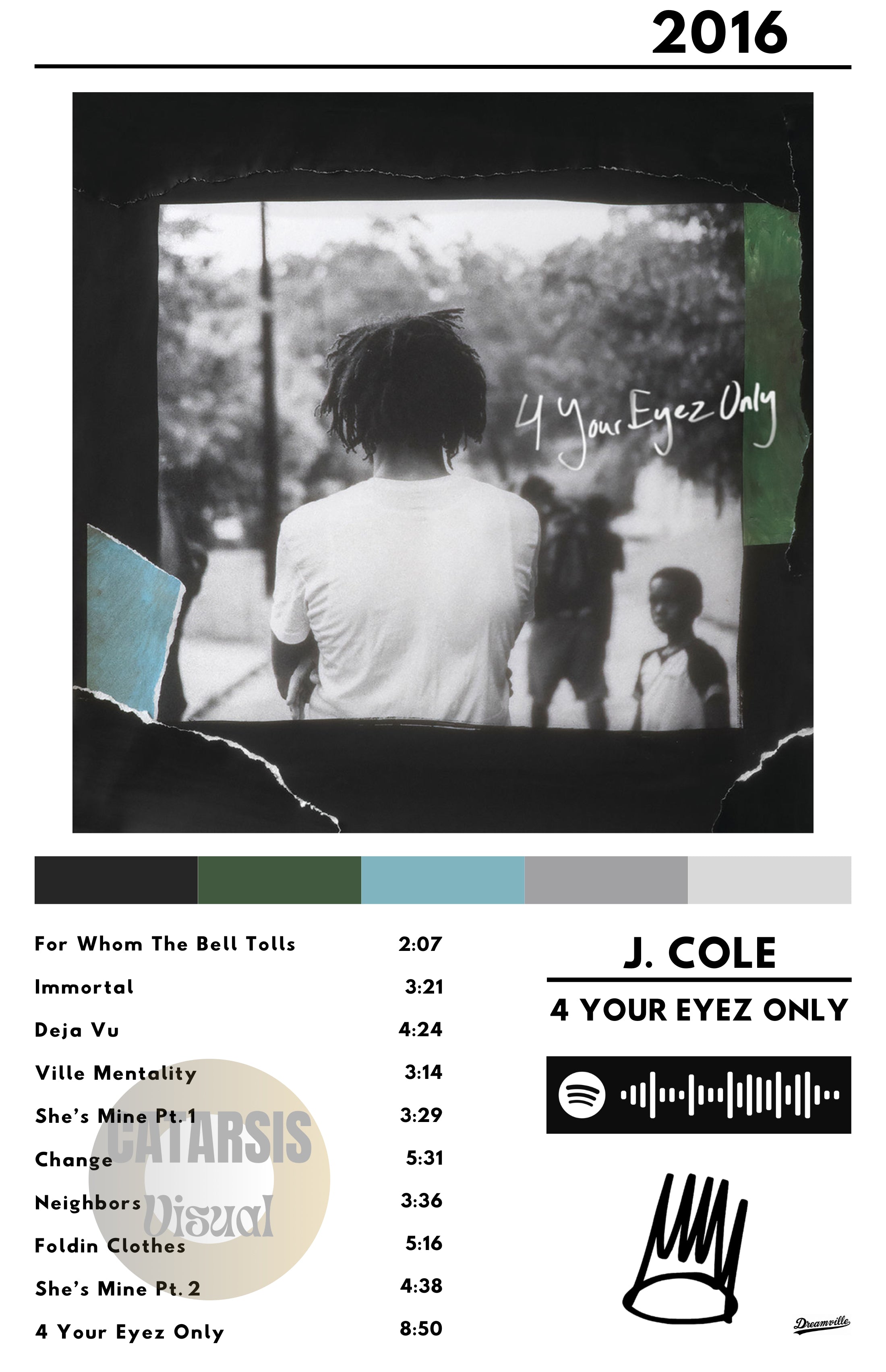 Cuadro J. Cole - 4 Your Eyez Only