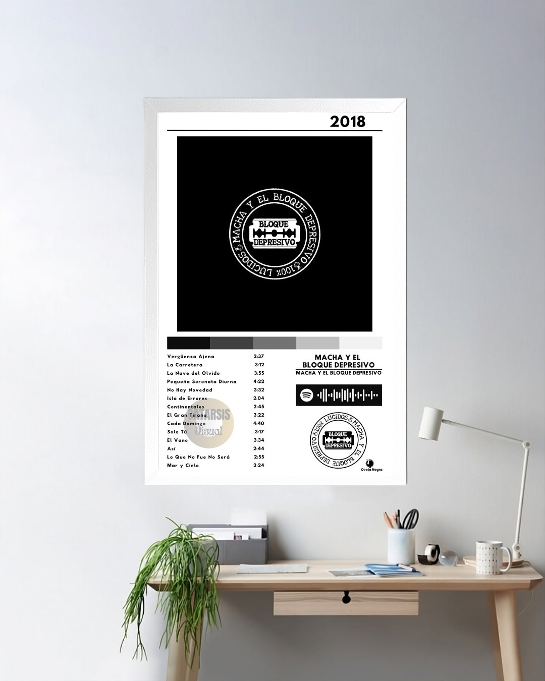 Cuadro Macha Y El Bloque Depresivo - Macha Y El Bloque Depresivo