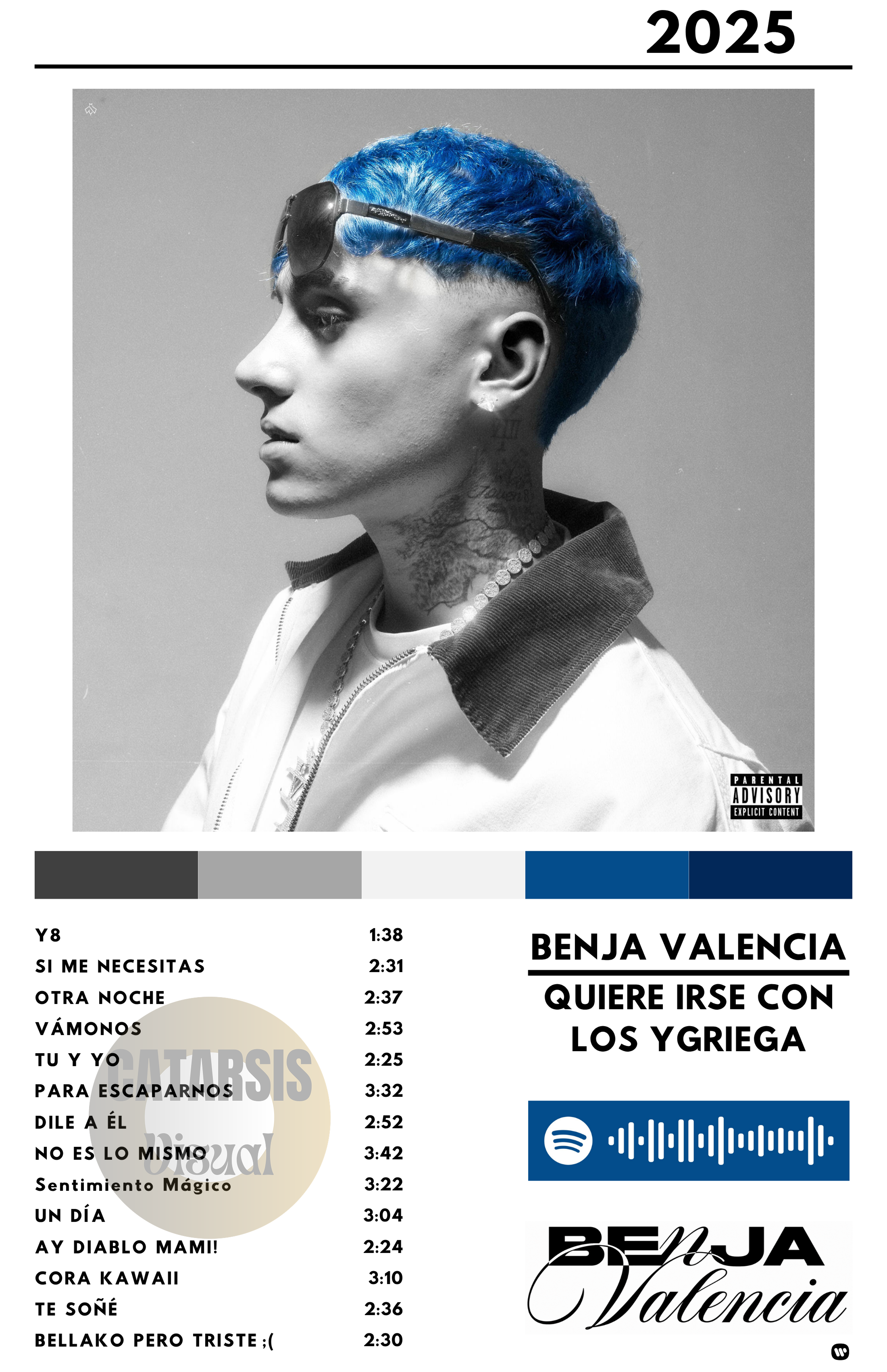 Cuadro Benja Valencia - Quiere irse con los Ygriega