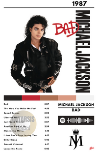 Cuadro Michael Jackson - Bad